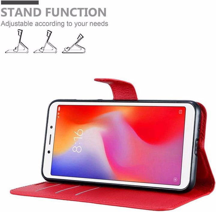 Image du produit Cadorabo Book avec fonction stand Cover (Xiaomi Redmi 6A)