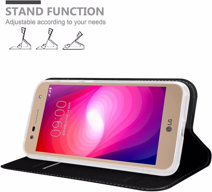 Immagine prodotto Cadorabo Copertina in stile libro di classe (LG X Power 2)