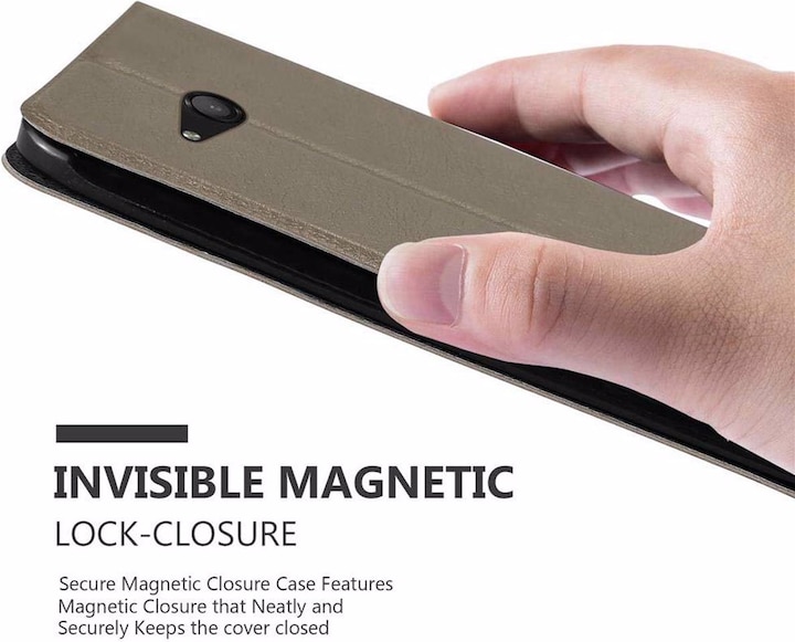 Actual product image Cadorabo Book with View double window cover (Microsoft Lumia 550)