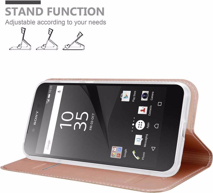 Actual product image Cadorabo Book Classy Style Cover (Sony Xperia Z5 Premium)