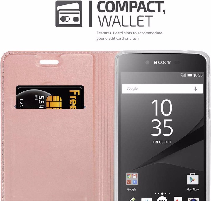 Produktbild Cadorabo Book Classy Style Cover (Sony Xperia Z5 Premium)