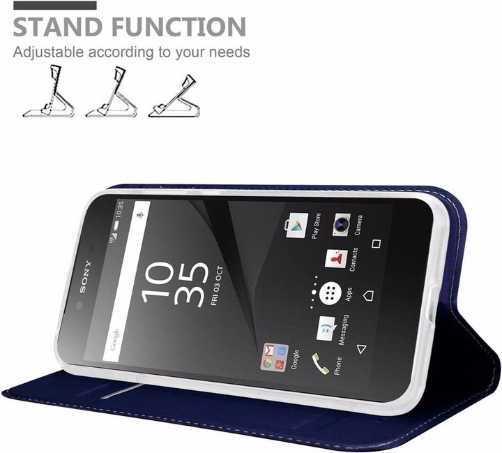 Actual product image Cadorabo Book Classy Style Cover (Sony Xperia Z5 Premium)