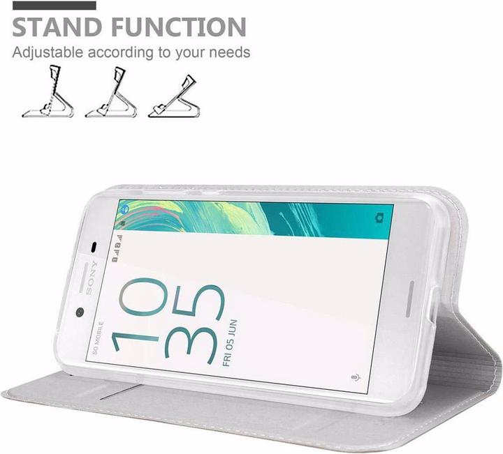 Actual product image Cadorabo Book Classy Style Cover (Sony Xperia X)