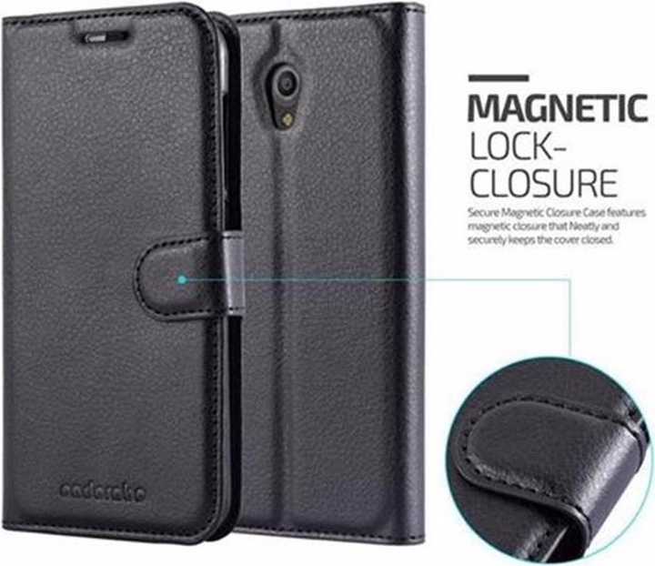 Actual product image Cadorabo Book with stand function cover (Vodafone Smart Prime 7)
