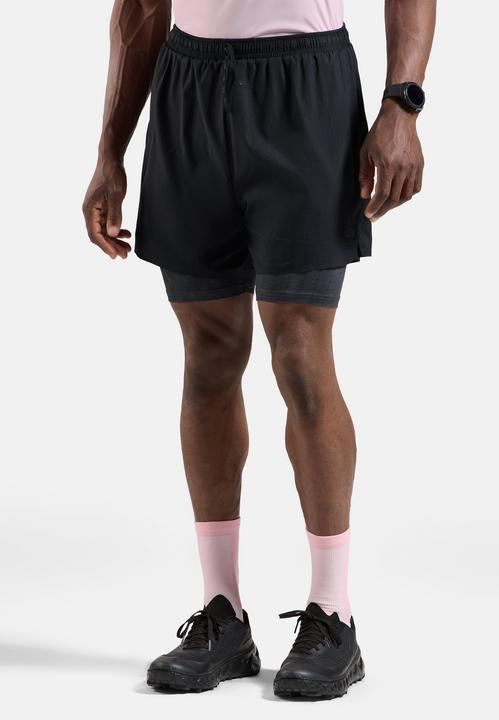 Produktbild Odlo Zeroweight 5 Inch 2-in-1 Laufshorts mit Hyper-Print (L)