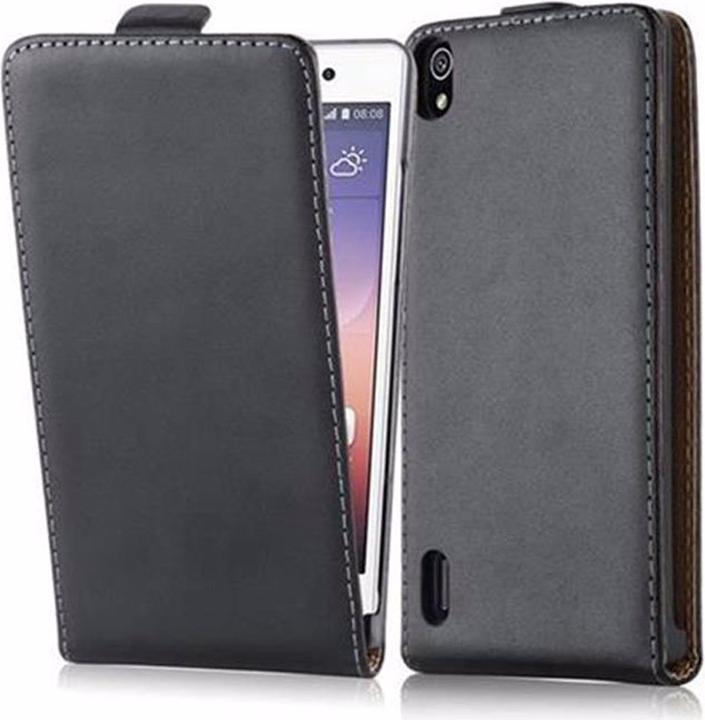 Image du produit Cadorabo Couverture Flip Lisse (Huawei Ascend P7)