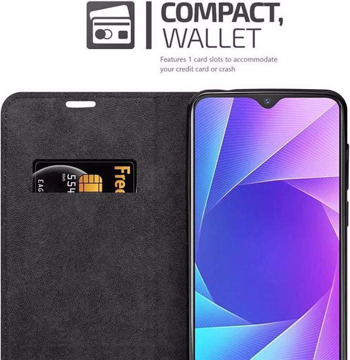 Actual product image Cadorabo Book Invisible Magnet Cover (Vivo V11i)