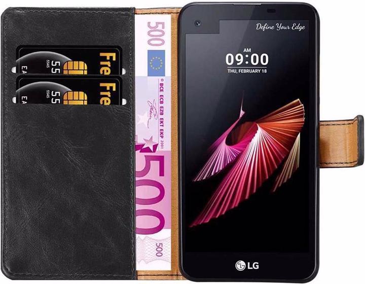 Actual product image Cadorabo Book Luxury Cover (LG X Screen)