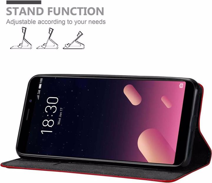 Produktbild Cadorabo Book Invisible Magnet Cover (Meizu M6s)