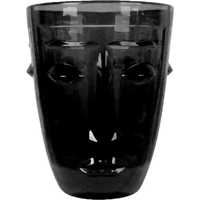 Opjet Paris Glas Becher Gesicht, Trinkgläser
