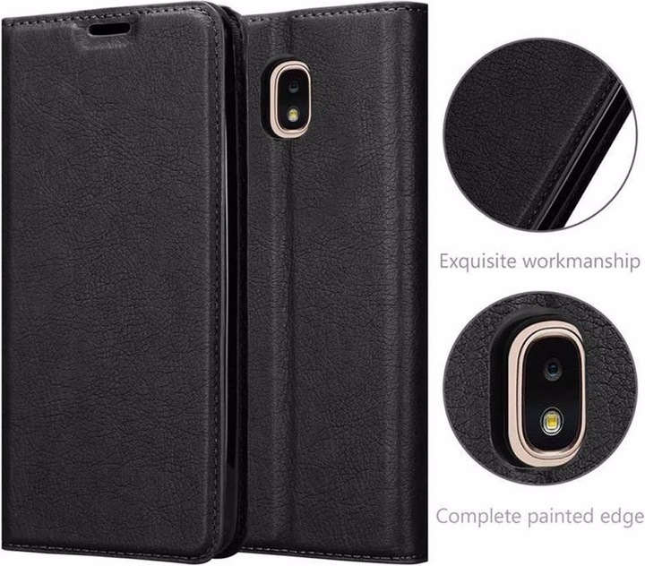 Actual product image Cadorabo Book Invisible Magnet Cover (Samsung Galaxy J3 (2018))