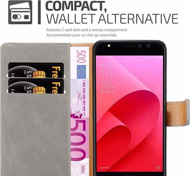 Actual product image Cadorabo Book Luxury Cover (Asus Zenfone 4 Selfie Pro)