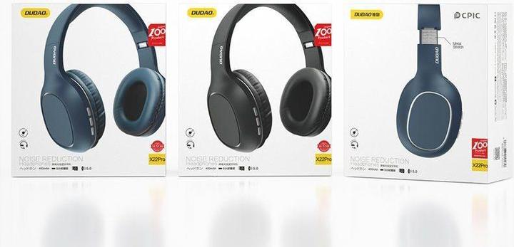 Actual product image Dudao X22Pro (No noise cancellation, 8 h, Cable, Wireless)