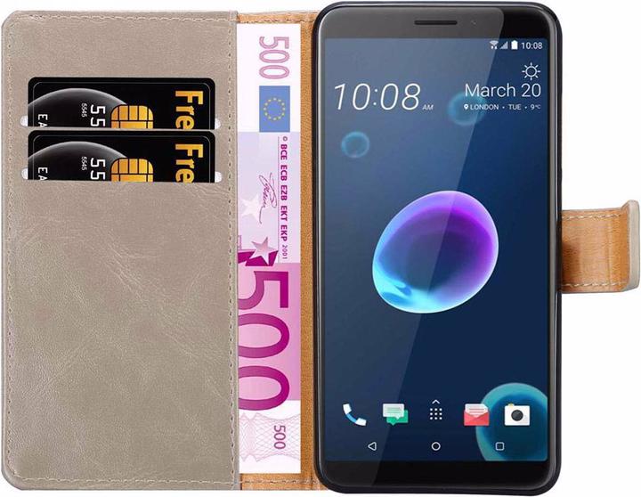 Actual product image Cadorabo Book Luxury Cover (HTC Desire 12)