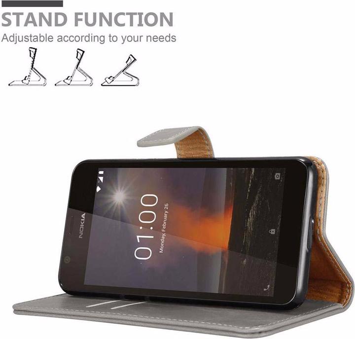 Actual product image Cadorabo Book Luxury Cover (Nokia 1)