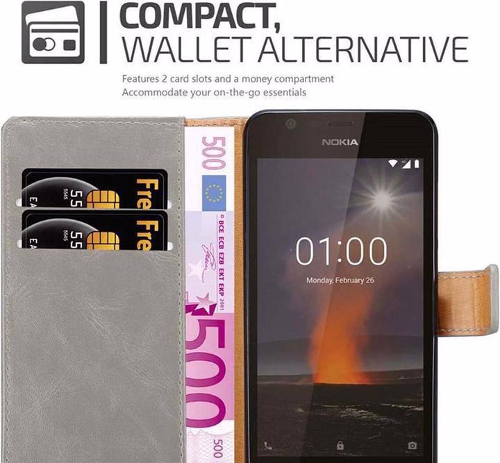 Actual product image Cadorabo Book Luxury Cover (Nokia 1)