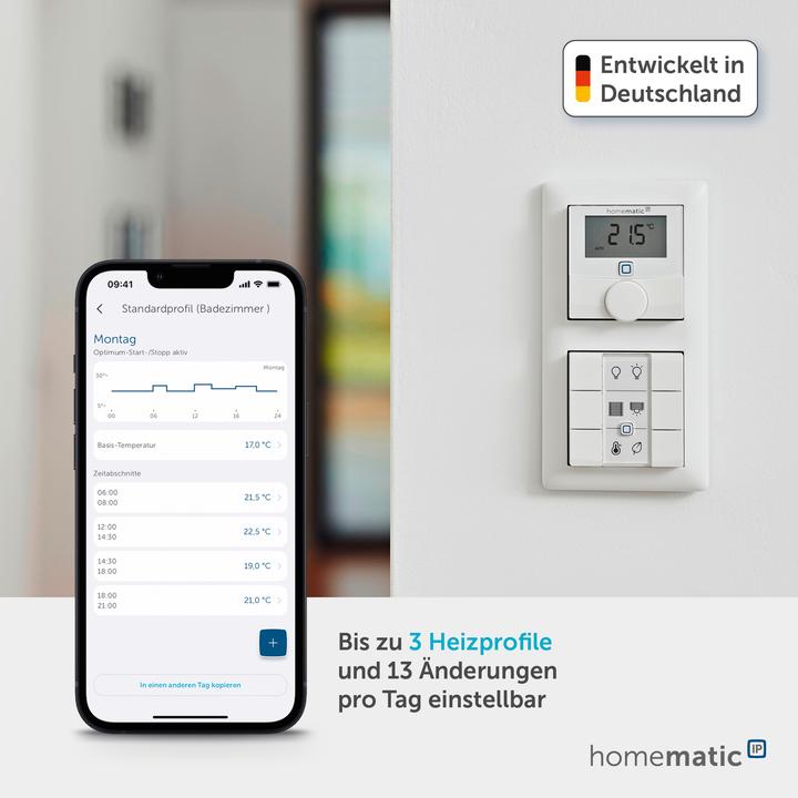 Produktbild Homematic IP Wandthermostat