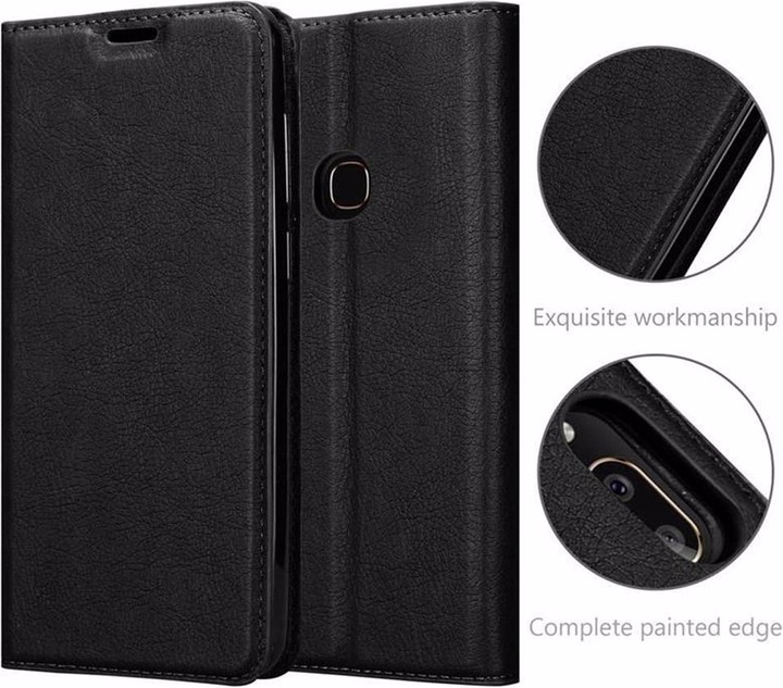 Actual product image Cadorabo Book Invisible Magnet Cover (Vivo Y85)