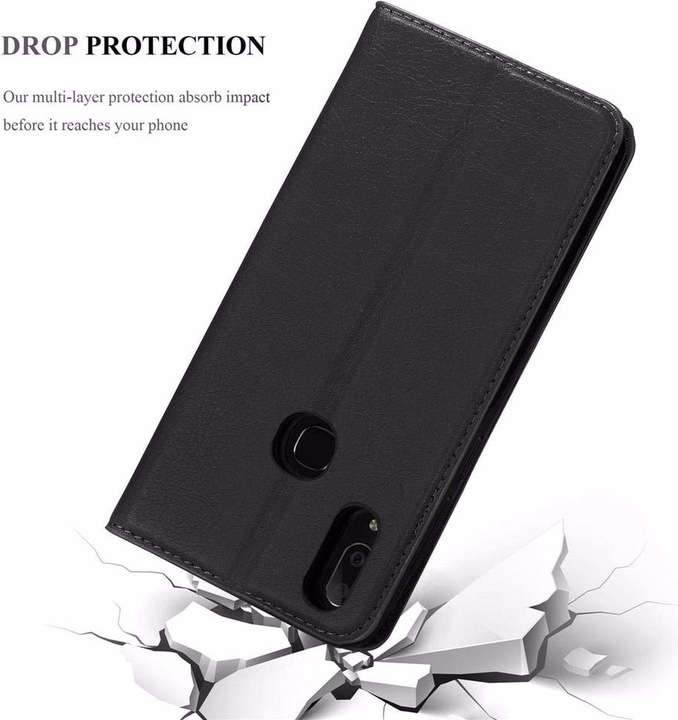 Actual product image Cadorabo Book Invisible Magnet Cover (Vivo Y85)