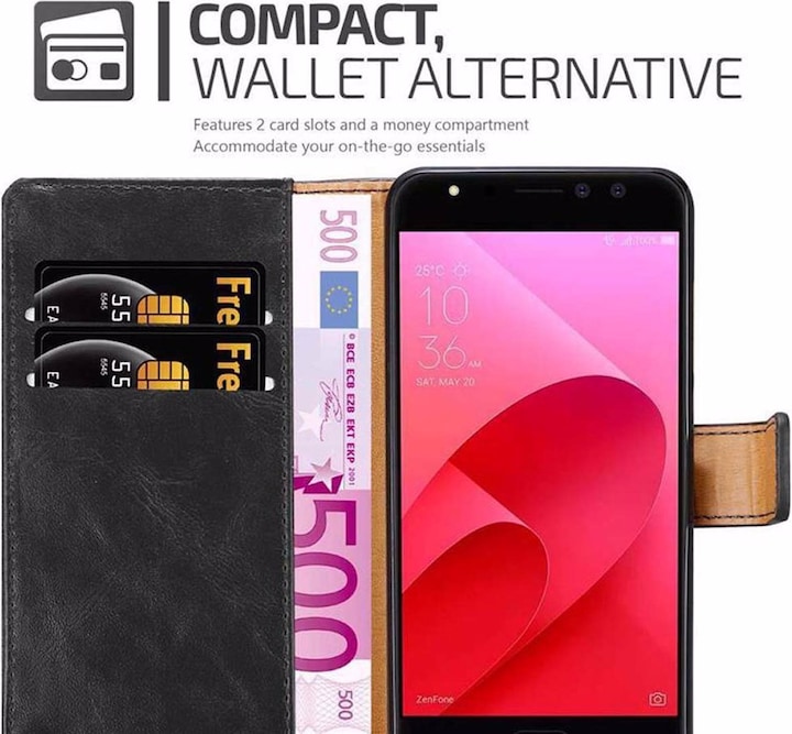 Produktbild Cadorabo Book Luxury Cover (Asus Zenfone 4 Selfie Pro)