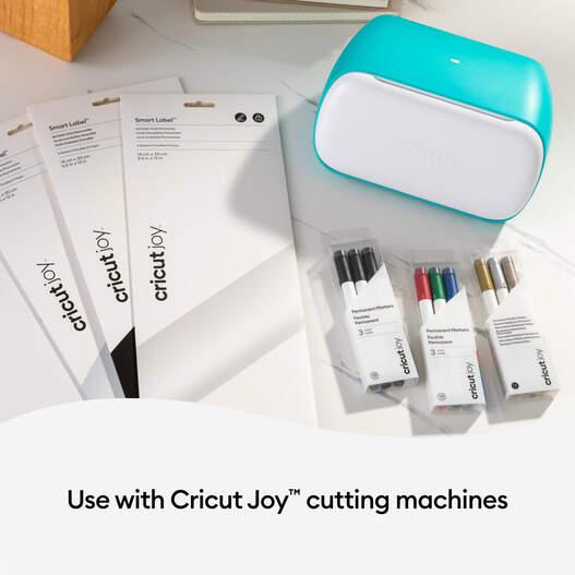 Productafbeelding Cricut Smart Vinyl Permanent Joy 14x33cm 4 vellen Beschrijfbaar Wit (P)