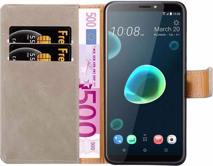 Actual product image Cadorabo Book Luxury Cover (HTC Desire 12+)