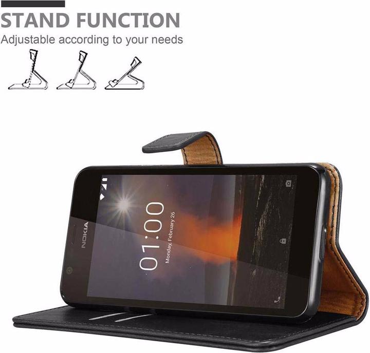 Actual product image Cadorabo Book Luxury Cover (Nokia 1)