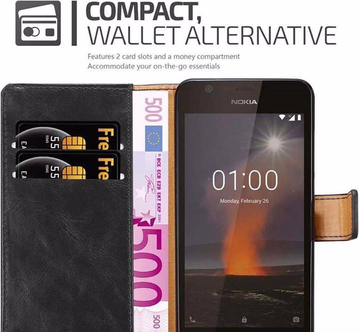 Actual product image Cadorabo Book Luxury Cover (Nokia 1)