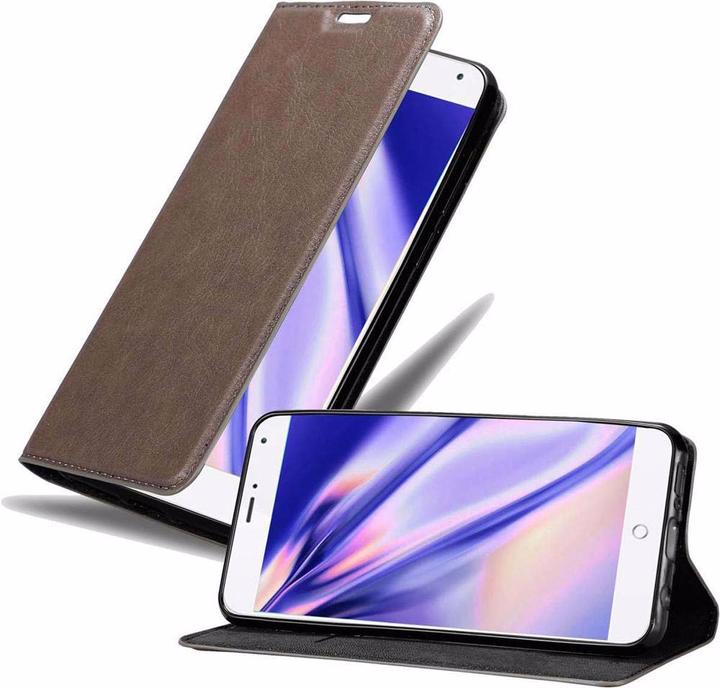 Actual product image Cadorabo Book Invisible Magnet Cover (Meizu MX4)