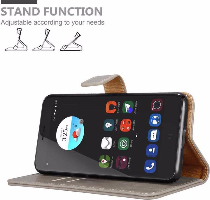 Actual product image Cadorabo Book Luxury Cover (ZTE Blade V7)