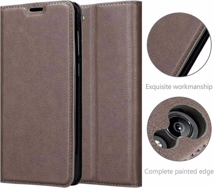 Actual product image Cadorabo Book Invisible Magnet Cover (Vivo Y71)