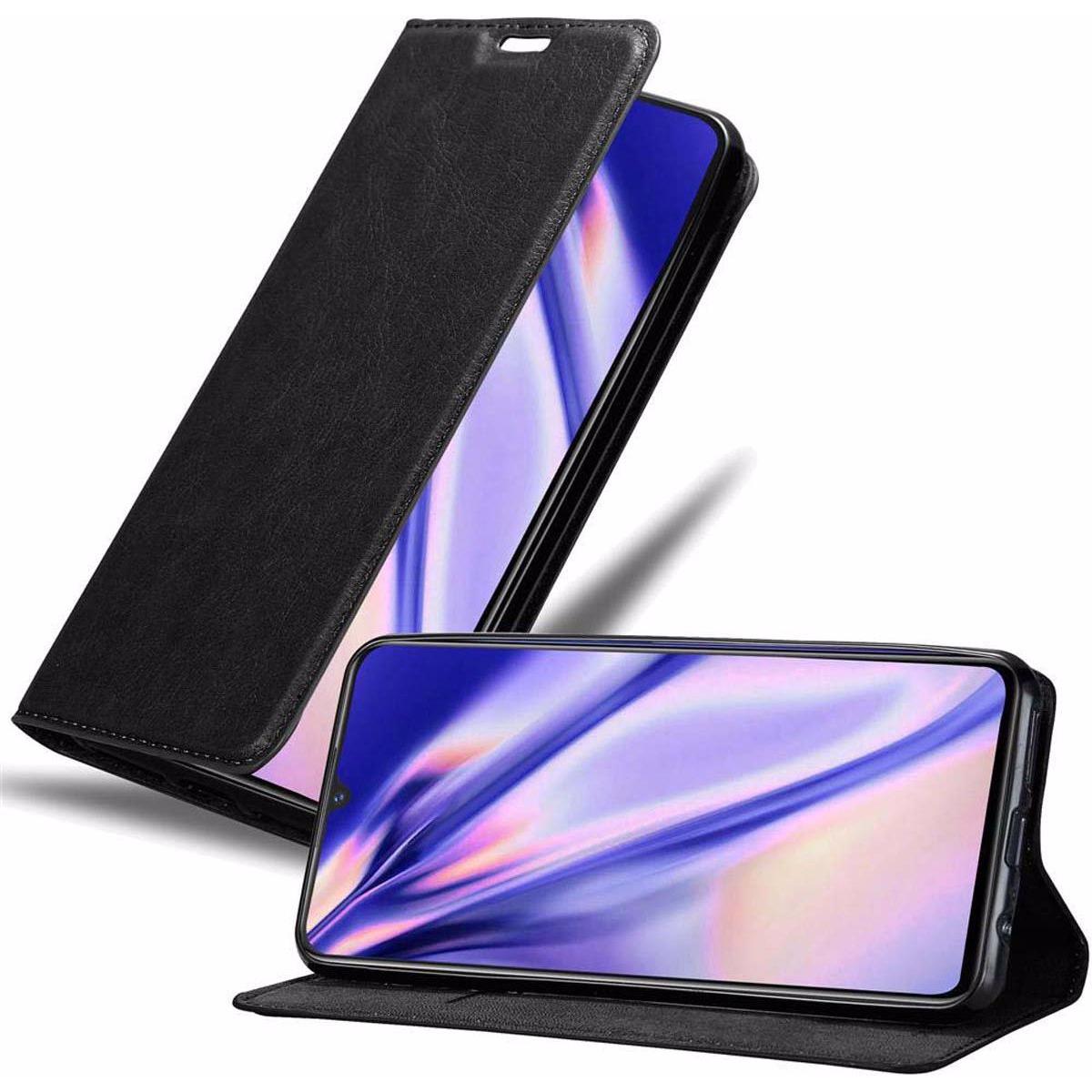Cadorabo Book Invisible Magnet Cover (Vivo X21s), Smartphone Hülle, Schwarz