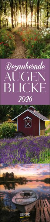 Actual product image Augenblicke Langplaner 2026 (11 x 48 cm, Hardcover, German)
