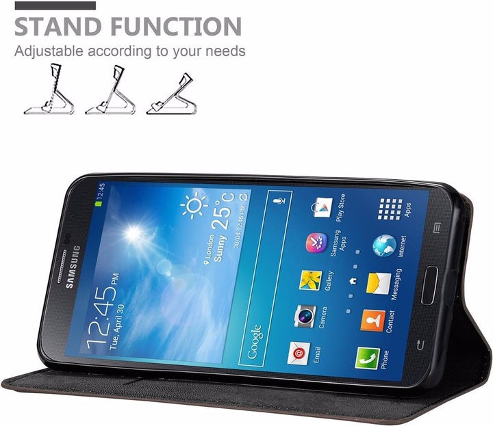 Produktbild Cadorabo Book Invisible Magnet Cover (Samsung Galaxy Mega 6.3)