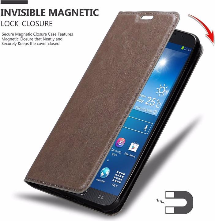 Actual product image Cadorabo Book Invisible Magnet Cover (Samsung Galaxy Mega 6.3)