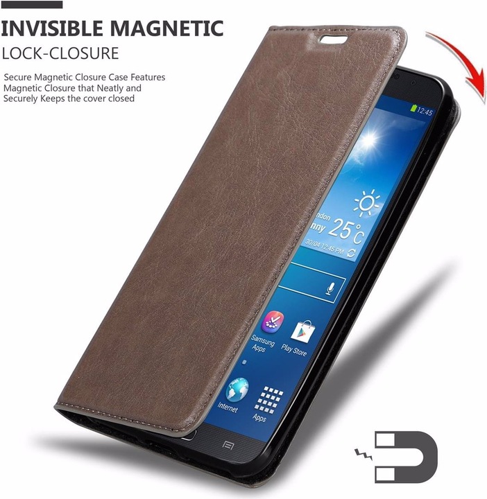 Produktbild Cadorabo Book Invisible Magnet Cover (Samsung Galaxy Mega 6.3)