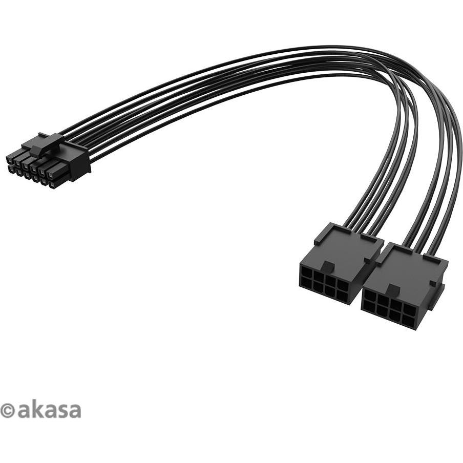 Akasa PCIe 12-pin na Doppio 8-pin adaptér, Cavo interno (PC)