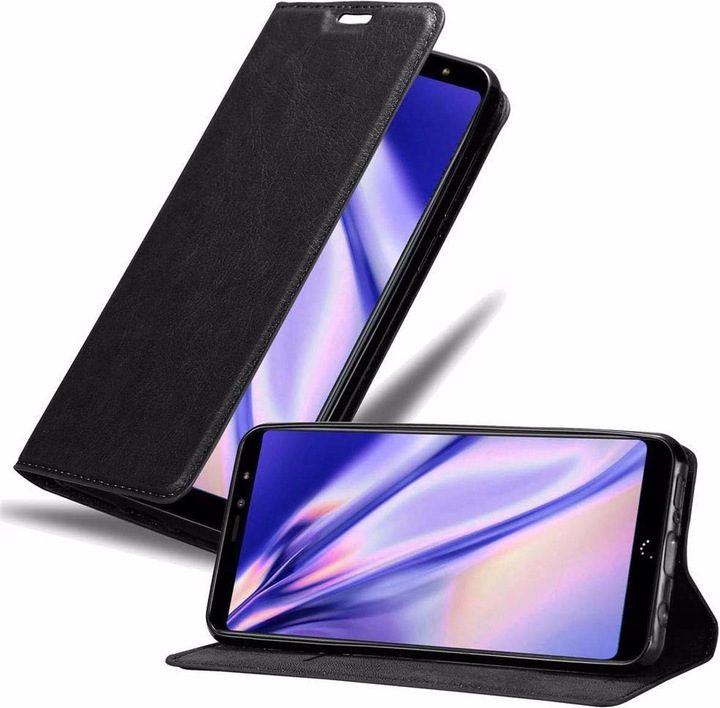 Actual product image Cadorabo Book Invisible Magnet Cover (BQ Aquaris X2)