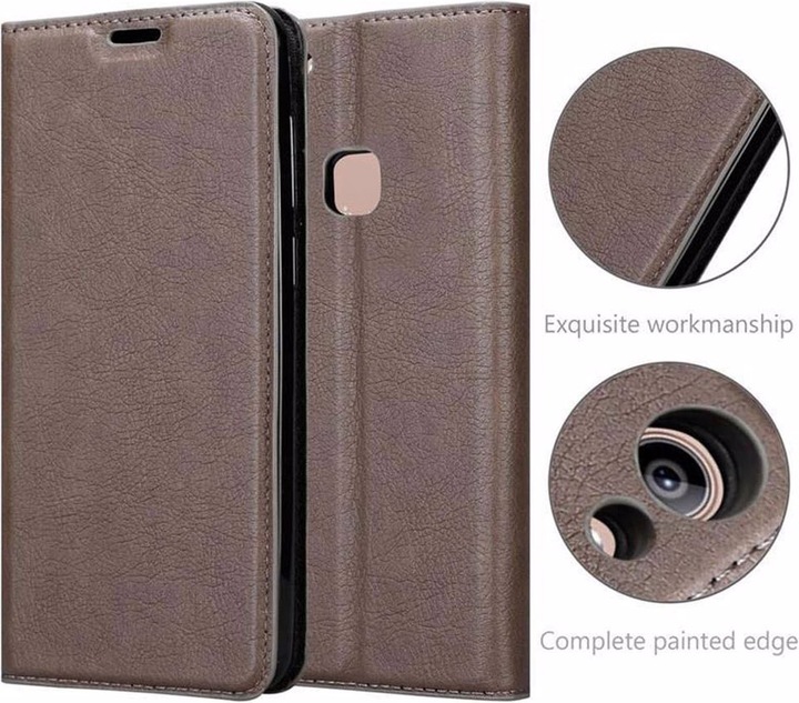 Actual product image Cadorabo Book Invisible Magnet Cover (Vivo Y81i)
