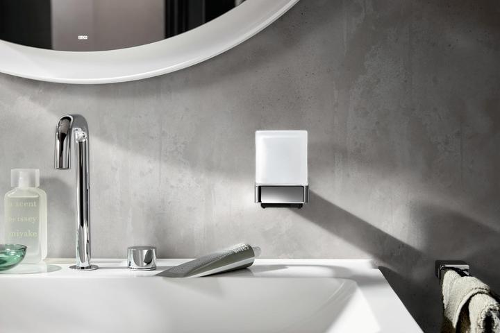 Image du produit Emco loft distributeur de savon à capteur, verre cristal satiné