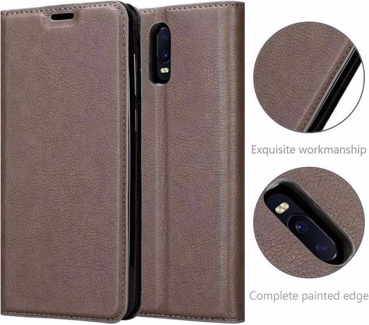 Actual product image Cadorabo Book Invisible Magnet Cover (Oppo R17)