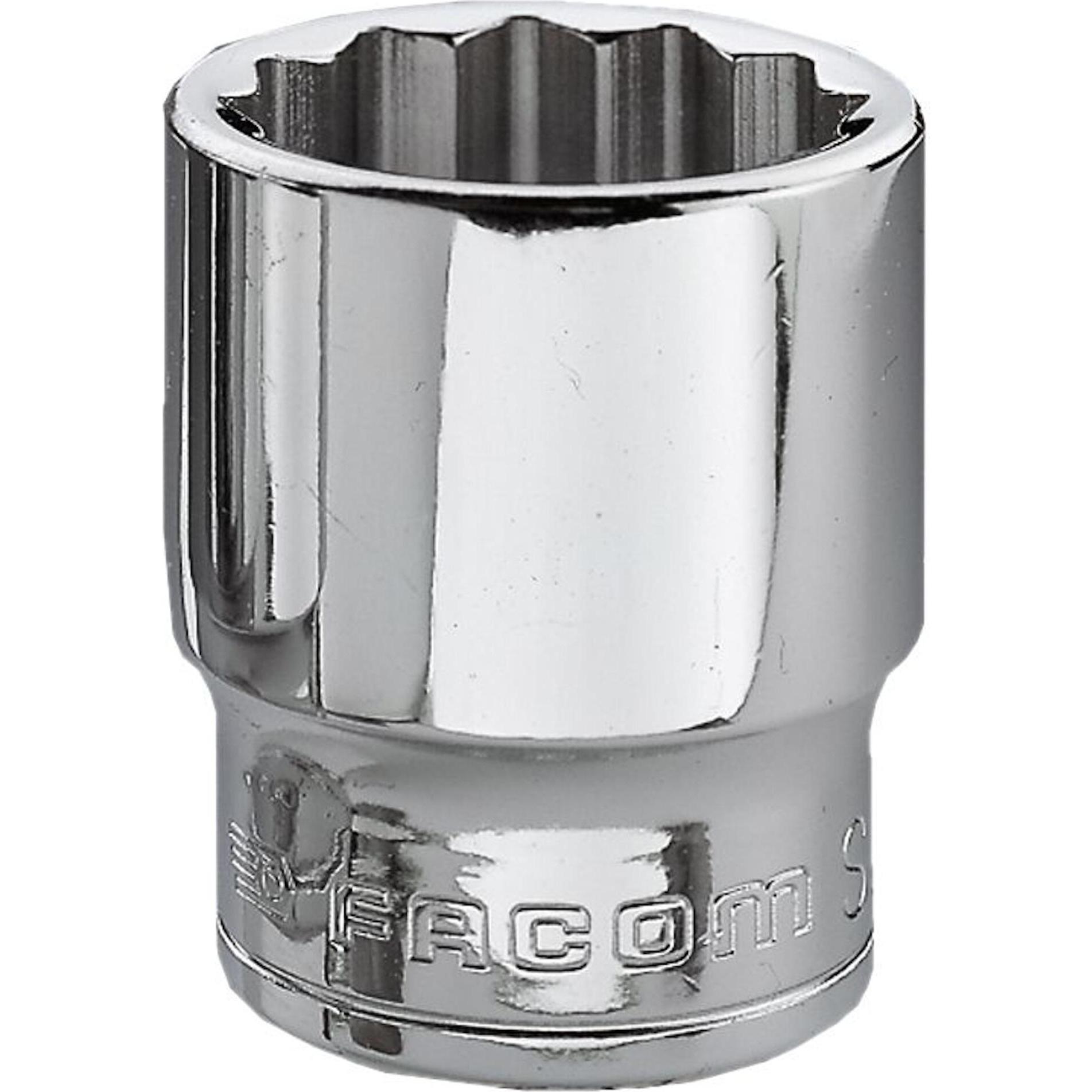Facom, Steckschlüssel + Stecknuss, ZwölfkantSteckschlüsseleinsatz (1/4")