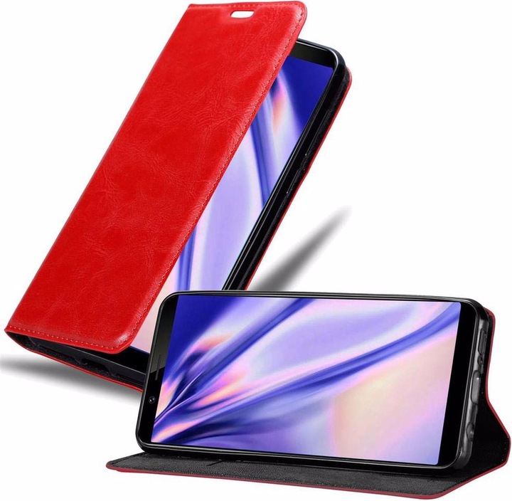 Actual product image Cadorabo Book Invisible Magnet Cover (Vivo Y71)