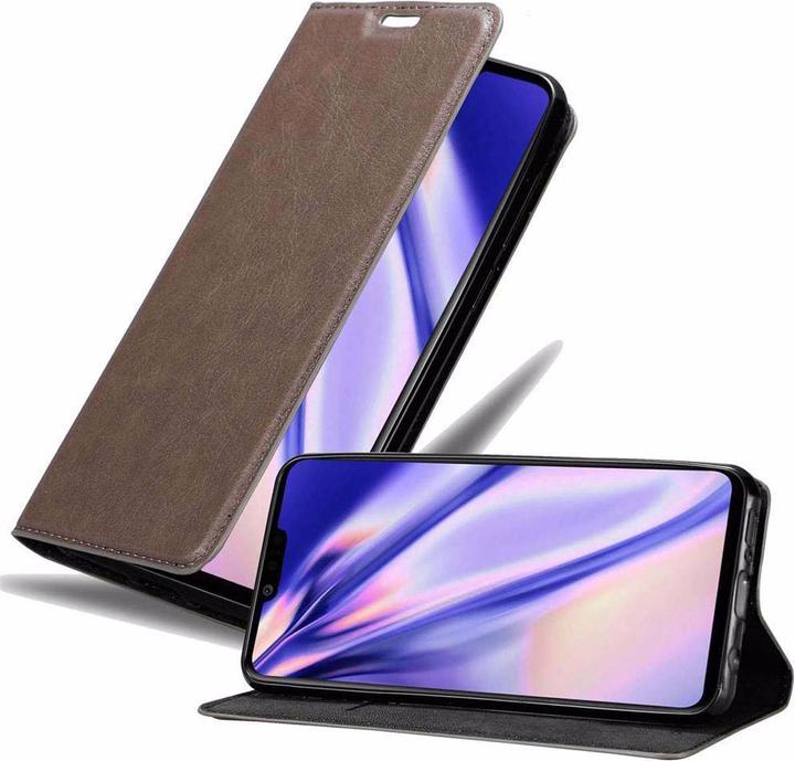 Actual product image Cadorabo Book Invisible Magnet Cover (G8 ThinQ)