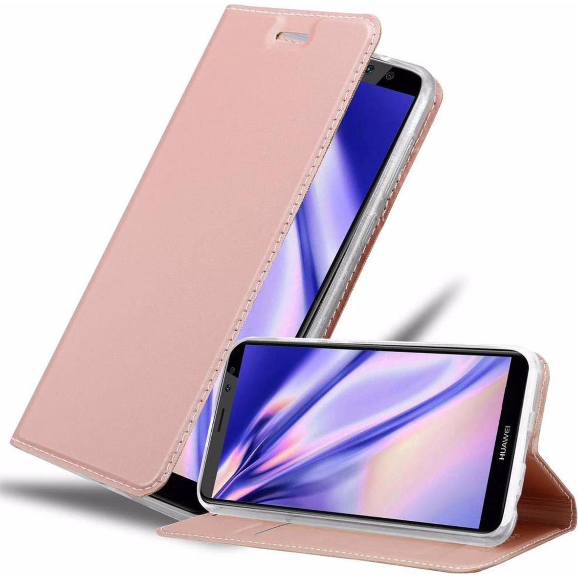 Cadorabo Book Classy Style Cover (Huawei Mate 10 Lite), Smartphone Hülle, Rosa