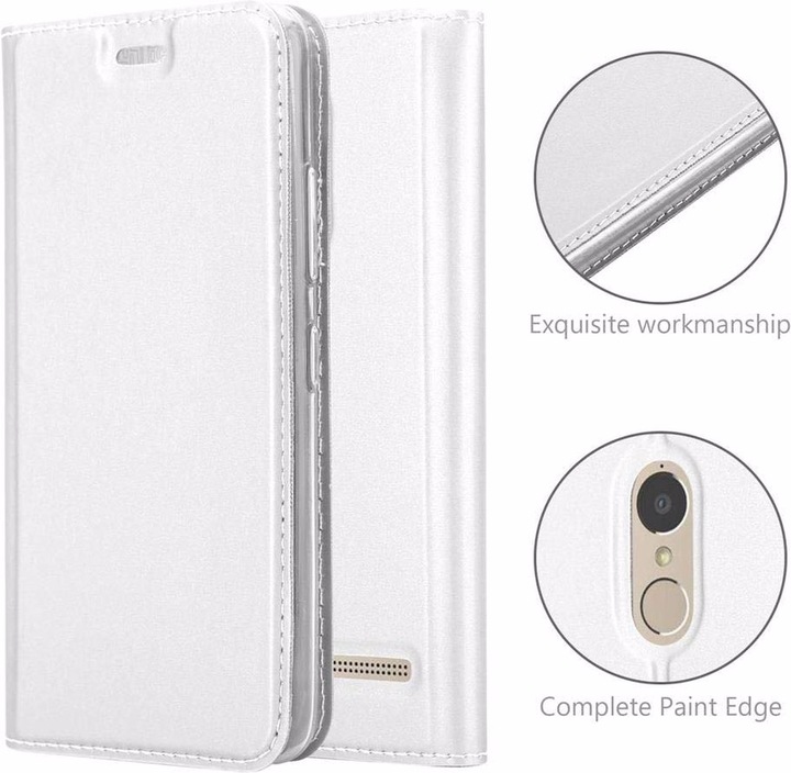 Actual product image Cadorabo Book Classy Style Cover (K6, Lenovo K6 Power)