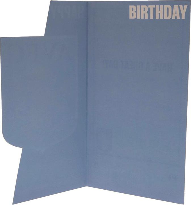 Actual product image Aston Villa FC Crest Birthday Card (1 pcs.)