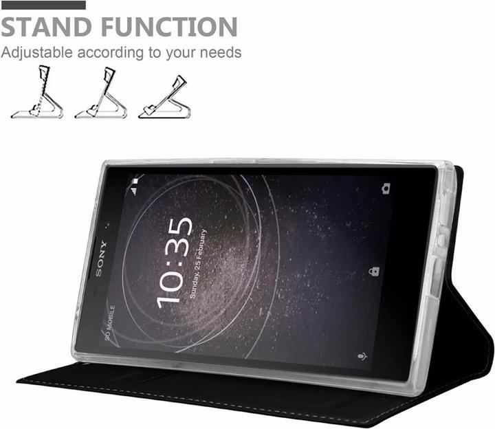 Actual product image Cadorabo Book Classy Style Cover (Sony Xperia L2)