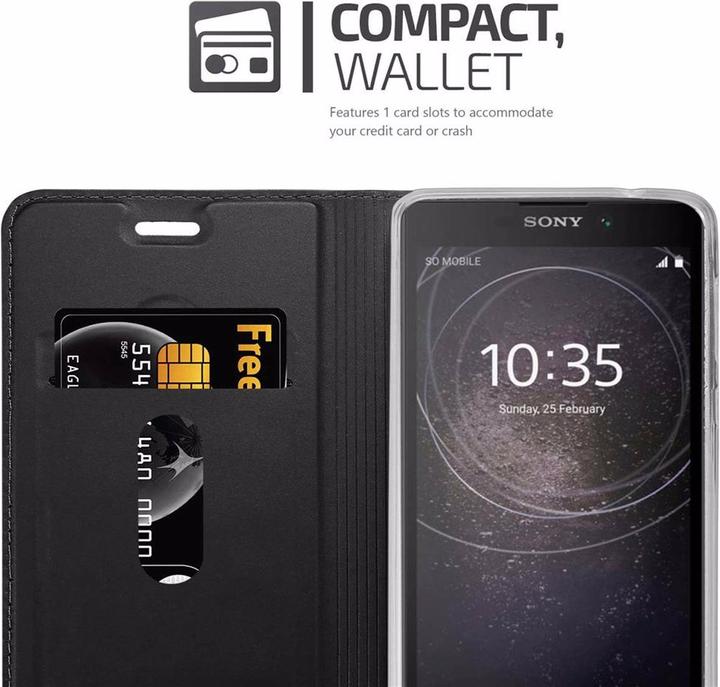 Actual product image Cadorabo Book Classy Style Cover (Sony Xperia L2)