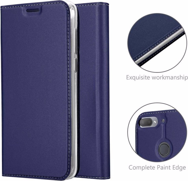 Actual product image Cadorabo Book Classy Style Cover (HTC Desire 12+)